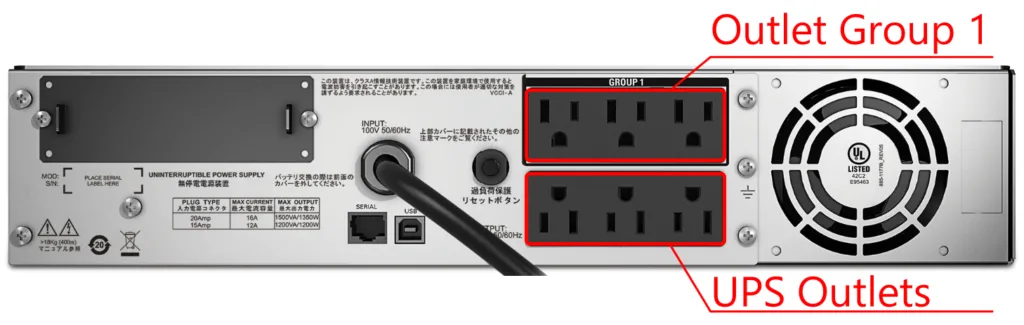 SMT1500RMJ2U 背面
