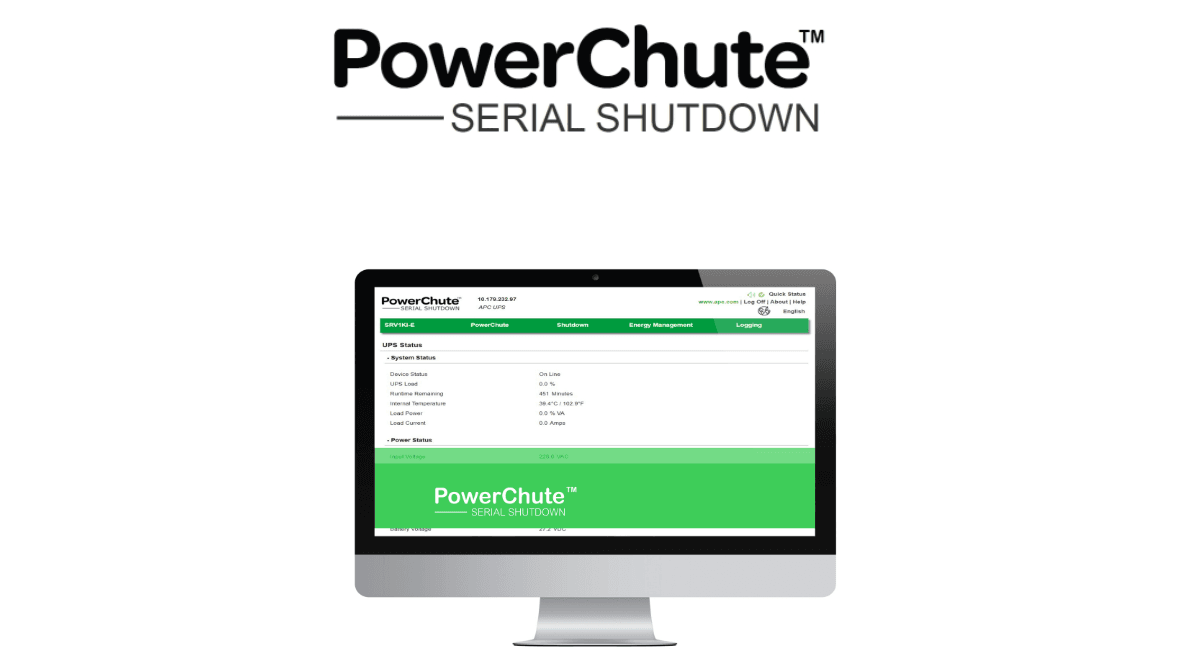 PowerChute Serial Shutdown for Business