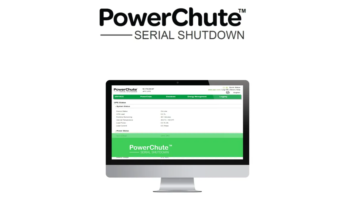 PowerChute Serial Shutdown for Business